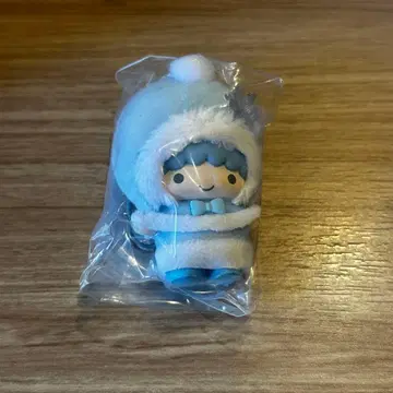 눈의 정령 치비또모 산리오 시크릿 키링