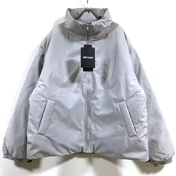 새상품 파이버 다운 빅 충전솜 자켓 남성용 그레이 XL