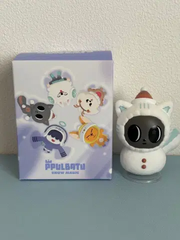 txt Snow Magic 뿔바투 피규어 다고냥