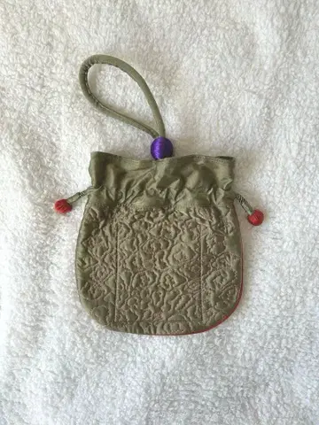 Ray BEAMS (레이빔즈) 레오파드 퀼팅 복조리