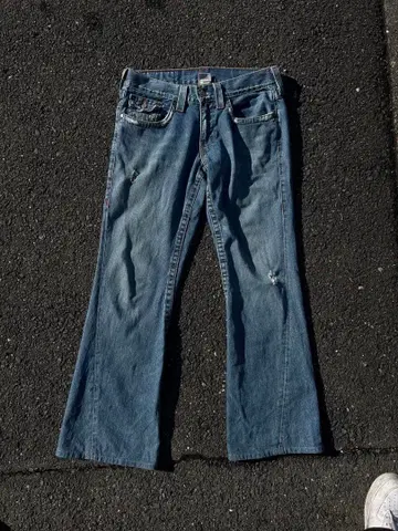 프로덕션 부츠컷 데님