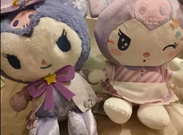 쿠로미 봉제 인형 스노우 레인보우 인형 캔디 스위트 인형 BIG