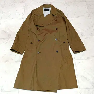 ES:S 에스 트렌치코트 오버 사이즈 벨트 포함 2 카키