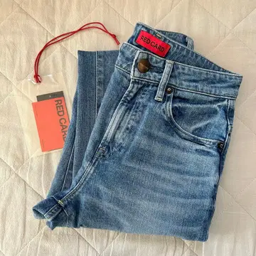 RED CARD 크롭 데님 Madeline 사이즈 22