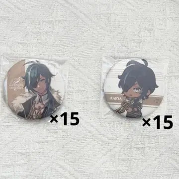 원신 가이아 오케콘 캔뱃지 SD 실물 30개