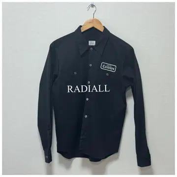 [ RADIALL ] Contoys 블랙 긴팔 셔츠 [ M ]
