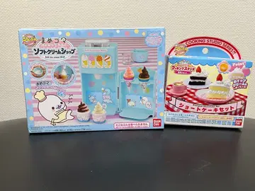 코나푼 마메고마 소프트 아이스크림 샵 쇼트 케이크 세트 레어