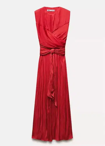 zara zw collection 새틴 원피스