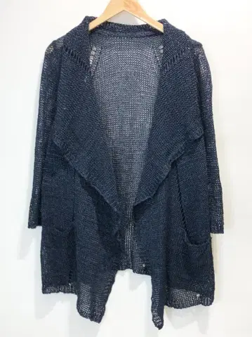 이타리야 시스루 니트 가디건 겉옷 1212N