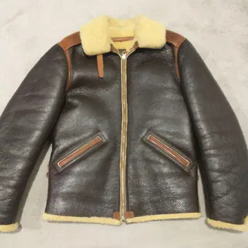 무스탕 플라이트 자켓 B-6