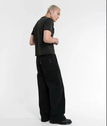 Asapmode Stacked Canvas Wide-Leg Pants