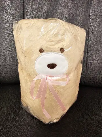 곰 봉제 인형 담요