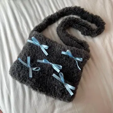 litty 숄더백 그레이 퍼