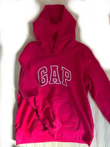 y2k GAP 핑크 후드 부착 후드티