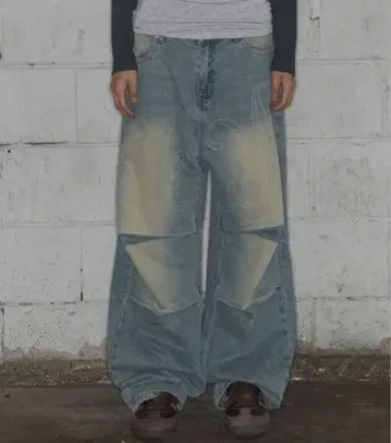 FANCYCLUB Angel Vintage 워시 데님 2사이즈