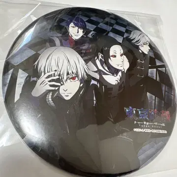 도쿄 구울 카네키 켄 & 츠키야마 슈 & 우타 & 시오 데카 배지