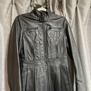레어 아르마니 익스체인지 가죽 자켓 소가죽