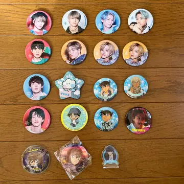 JO1.BADBOYS.명탐정 코난.TRUZ 캔뱃지