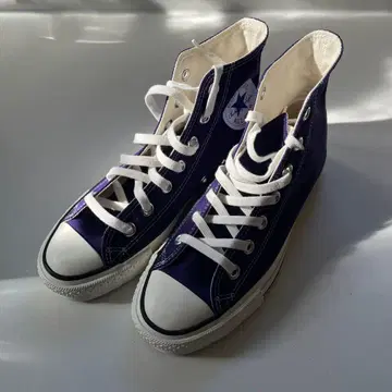 converse 퍼플 하이컷 스니커즈 24cm