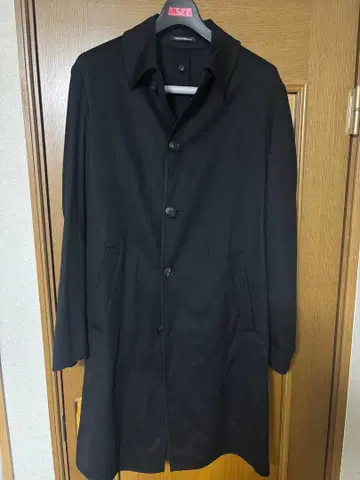 엠포리오 아르마니 캐시미어 100% 코트 남성용 조르지오