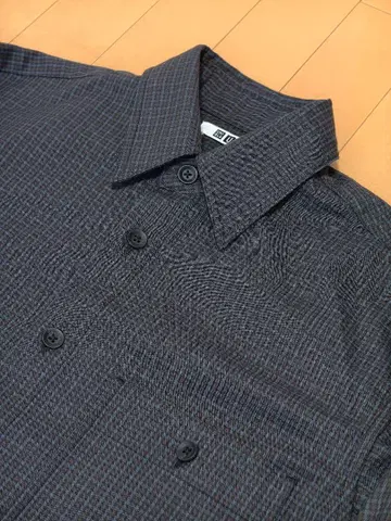 시착만 한 유니클로 U 트윌 워크 오버사이즈 셔츠