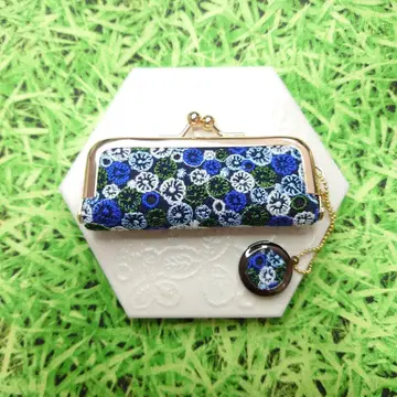 미나 페르호넨 skyful 스카이풀 네이비 x 블루 가마구치 도장 케이스