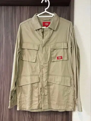 Dickies 베이지 셔츠 자켓