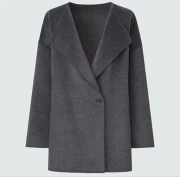 유니클로 UNIQLO 더블 페이스 숏코트