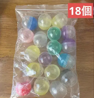 빈 캡슐 18개