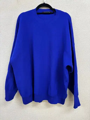 mizuiro ind 미즈이로 인드 파랑 긴팔 니트