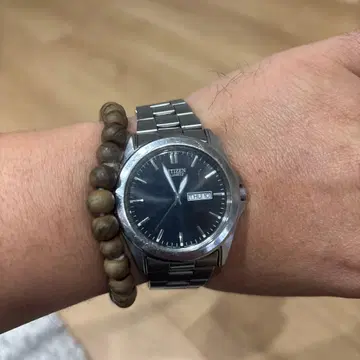 CITIZEN 자동 와인딩 손목시계 블랙