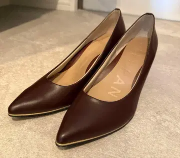 [ 에스페란자 ] 펌프스 레드 브라운 24.5