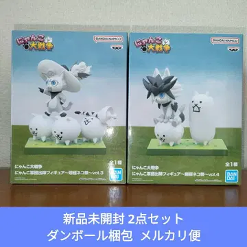 냥코 대전쟁 냥코 군단 출진 피규어 초극냥코제 2종 세트