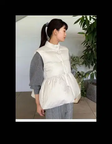 새상품 PaDD 에스트네이션 페플럼 다운 베스트 베스트 5.5만