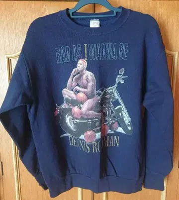 90's 데니스 로드맨 빈티지 맨투맨 MADE IN USA