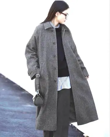 새상품 어반 리서치 프렌치 울 발마칸 코트
