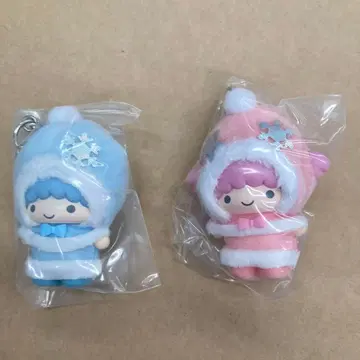 산리오 치비토모 시리즈 눈의 정령 키키라라 리틀트윈스타