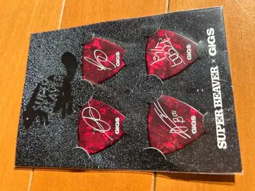 [ 미사용 새상품 ] SUPER BEAVER GIGS 사인 포함 피크