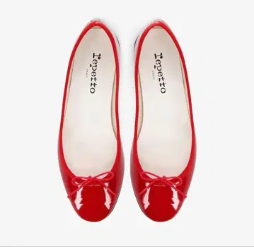 Repetto 레드 플랫슈즈