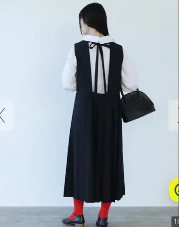 bulle de savon T/R 플리츠 원피스