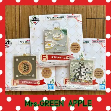 Mrs. GREEN APPLE 제일복권 F상 메탈 참 3개 세트
