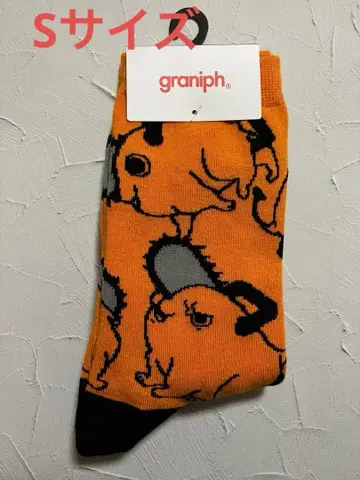 그라니프 체인소 맨 포치타 양말 S 사이즈