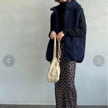 Gymphlex 짐플렉스 싸개 단추 보아 후드 베스트 M