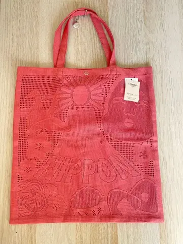 친택 레이스 토트 에코백