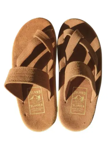 아일랜드 슬리퍼 Island slipper size 7 브라운 샌들