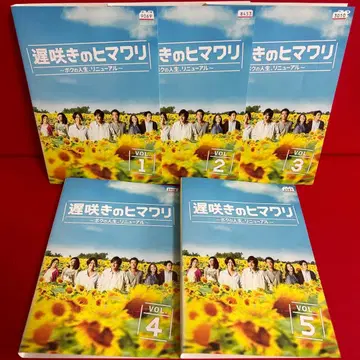 늦게 피는 해바라기 DVD 전권 세트 1권~5권 전 5권 이쿠타 토마