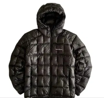 L MONT-BELL 플라즈마1000 알파인 다운 파카 BLACK