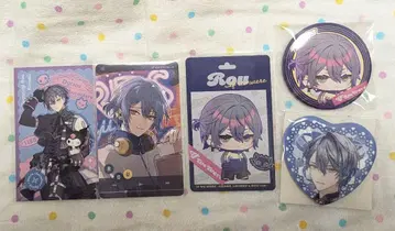 [ 니지산지 코야나기 로우 ] 캔뱃지&카드 세트