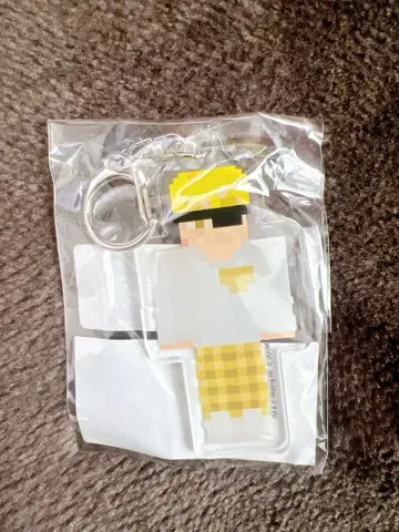 컬러풀 피치 마인크래프트 아크릴 키링 타츠