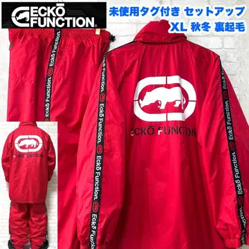 [ 미사용 택 포함 ] ECKO 가을/겨울 속기모 셋업 나일론 빅 로고